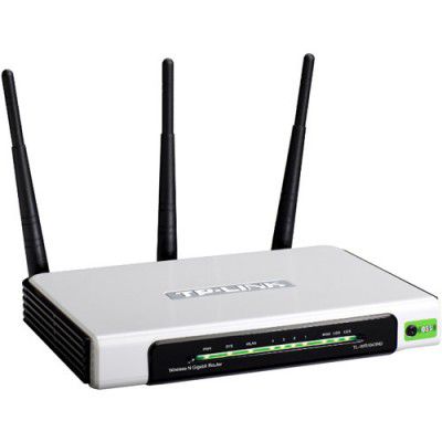 ROTEADOR WIRELESS 300MBPS TP-LINK TI-WR 941ND WIFI 3 ANTENAS