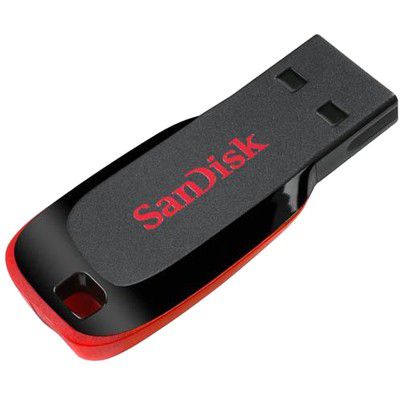 Pen Drive 16gb Cruzer Blade preto SDCZ50 Sandisk